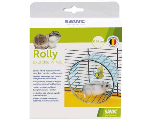 SAVIC Rolly Small | Futókerék (műanyag) rágcsálók részére - 14 cm