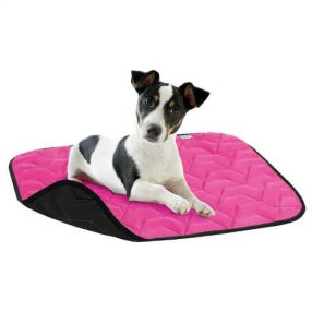 AiryVest | Fekhely AV | L pink-fekete - 100x70 cm 