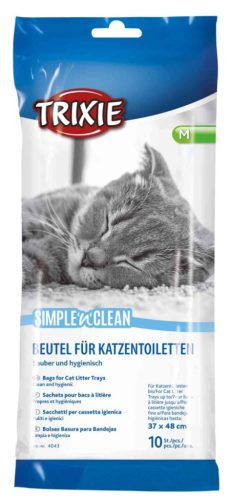  Trixie | Simple'n'Clean Bags for Cat Litter Trays - tasak alomtálcákhoz (M) 37x48cm /10db