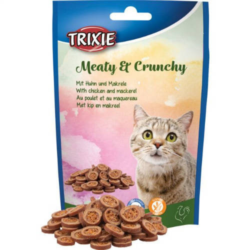 Trixie | Meaty & Crunchy | Jutalomfalat | Csirke, makréla - 50 g