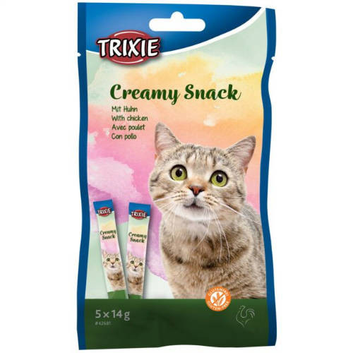 Trixie | Creamy Snack | Jutalomfalat | Csirke - 5x14 g