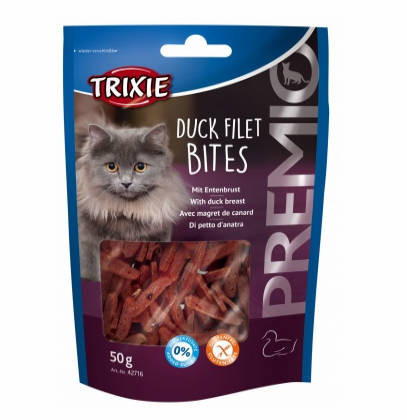 Trixie | Premio Duck Filet Bites | Jutalomfalat | Kacsa - 50 g