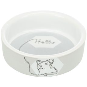   Trixie Ceramic Bowl | Mintás kerámia tál hörcsögök részére – 90 ml / Ø 8 cm