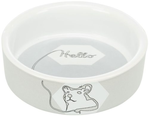 Trixie Ceramic Bowl | Mintás kerámia tál hörcsögök részére – 90 ml / Ø 8 cm