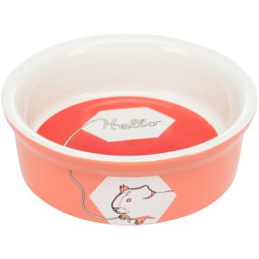   Trixie Ceramic Bowl | Mintás kerámia tál tengerimalacok részére – 240 ml / Ø 11 cm
