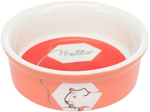 Trixie Ceramic Bowl | Mintás kerámia tál tengerimalacok részére – 240 ml / Ø 11 cm