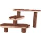 Trixie Natural Living Steps | Kéregfa lépcső és feljáró rágcsálók részére – 38 × 24 cm