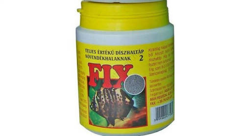 Fix 2 | Teljes értékű szemcsés díszhaltáp (sárga) növendék halak részére – 200 ml