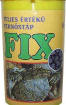 Fix 6 | Teljes értékű szemcsés teknőstáp (sárga) vízi teknősök részére – 200 ml