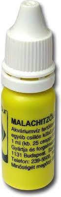 Neptun Malachitzöld | Parazitaellenes és fertőtlenítő oldat akváriumi díszhalak részére – 10 ml