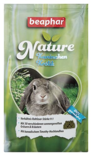 Beaphar Nature | Teljes értékű nyúl eledel - 750 g