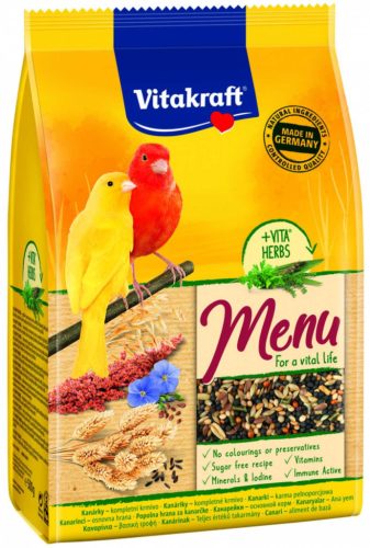 Vitakraft | Menu (Kanári) teljes értékű eledel - 500 g