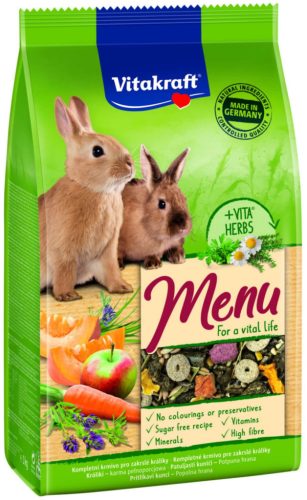 Vitakraft Menu Rabbit | Teljes értékű nyúl eledel - 1 kg