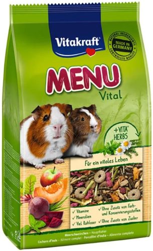 Vitakraft Menu | Teljes értékű tengerimalac eledel - 400 g