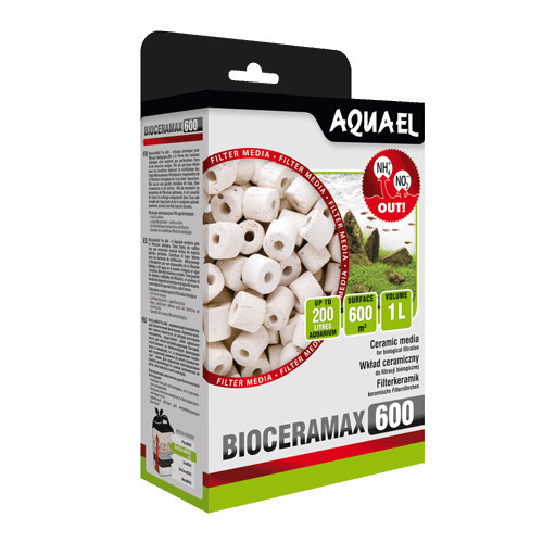 Aquael | BioCeraMAX Pro 600L biológiai szűrőtöltet (1 l)