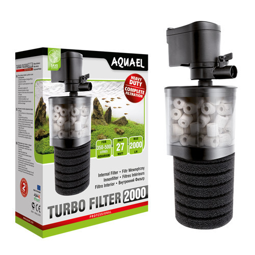 Aquael | Turbo Filter 2000 akváriumi belső szűrő – kettős szűrőmodullal