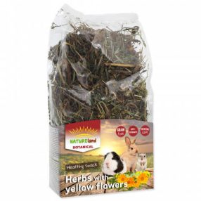   Nature Land Herbs | Kiegészítő eledel rágcsálóknak | Gyógynövény-körömvirág - 100 g