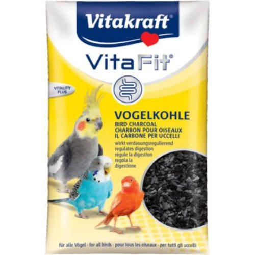 Vitakraft VitaFit Vogelkohle | Kiegészítő eledel díszmadaraknak - 10 g