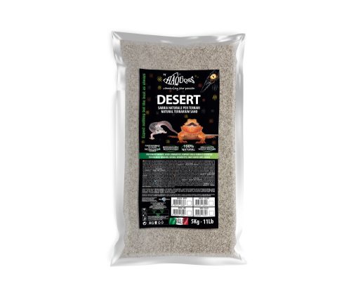 Haquoss | DESERT WHITE Calcium Sand| Emészthető kalciumos homok - 5 Kg