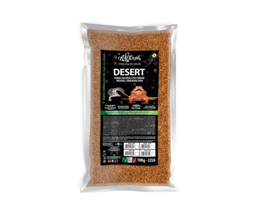 Haquoss | DESERT RED Calcium Sand| Emészthető kalciumos homok - 10 Kg