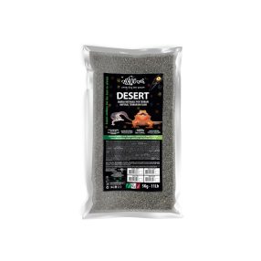   Haquoss | Desert Black Calcium Sand | Emészthető kalciumos homok hüllők számára - 5 Kg