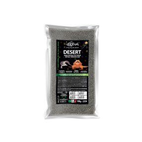   Haquoss | Desert Black Calcium Sand | Emészthető kalciumos homok hüllők számára - 10 Kg