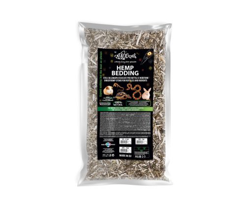 Haquoss | Hemp Bedding | Természetes kender alom kisemlősöknek és hüllőknek- 10 L