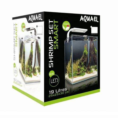 Aquael Shrimp Set Smart II 20 Black | Nano akvárium garnélarákoknak és kisebb halaknak