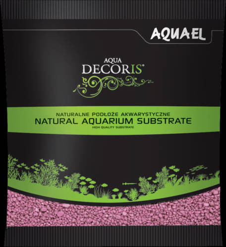 AquaEl Decoris Fuchsia | Akvárium dekorkavics (fukszia lila) - 1 Kg