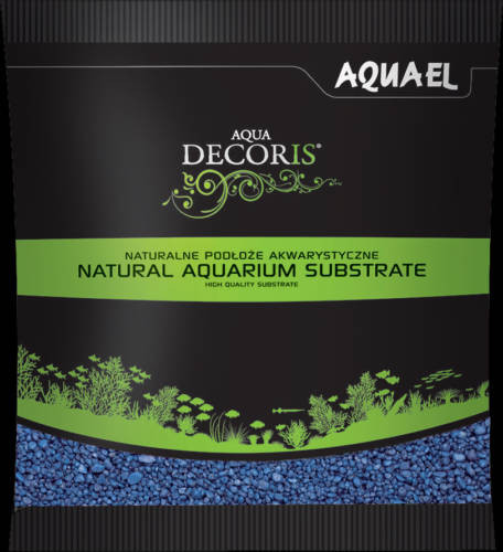 AquaEl Decoris Blue | Akvárium dekorkavics (Blue) - 1 Kg