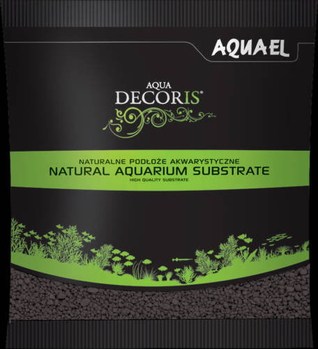 AquaEl Decoris Black | Akvárium dekorkavics (fekete) - 1 Kg