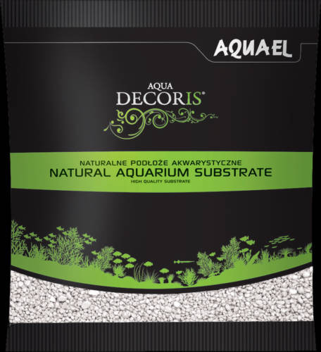 AquaEl Decoris White | Akvárium dekorkavics (fehér) - 1 Kg