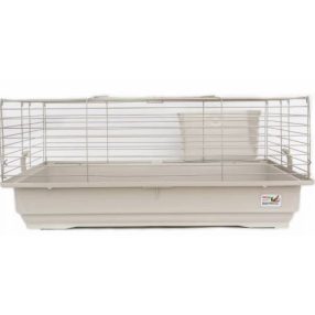   PetInn Banny 1 | Praktikus kisállat ketrec nyulak és tengerimalacok számára – 80 × 40,5 × 34 cm
