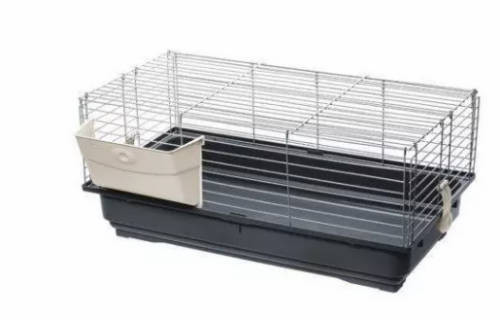 Comfy Banny 2 | Modern kisállat ketrec nyulak és tengerimalacok számára – 87 × 48 × 38 cm