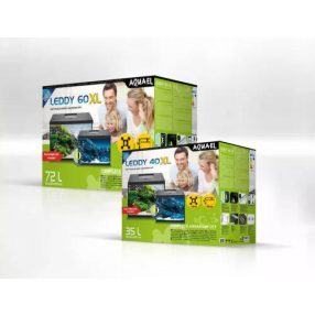   AquaEl Leddy XL Day&Night Set | Akvárium szett (fekete) - 60x30x40 cm
