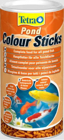 Tetra Pond Colour Sticks | Eledel tavi halaknak - 1 L