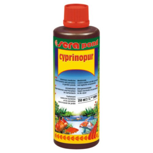 Sera Pond Cyprinopur | Tavi vízkezelőszer baktériumok és paraziták ellen - 250 ml