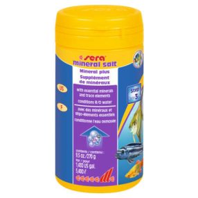   Sera Mineral Salt | Létfontosságú ásványi sókeverék díszhalak és vízinövények részére – 100 ml