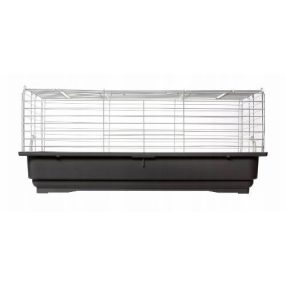   Ecomfy Banny 2 | Tágas kisállat ketrec nyulak és tengerimalacok számára – 87 × 48 × 38 cm