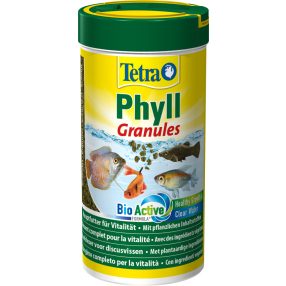   Tetra | Phyll Granules | Granulátum táplálék | Díszhalak számára - 250 ml
