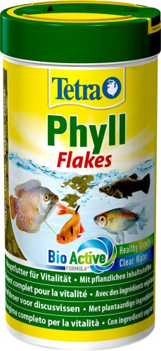 Tetra | Phyll Flaskes | Lemezes táplálék | Díszhalak számára - 250 ml