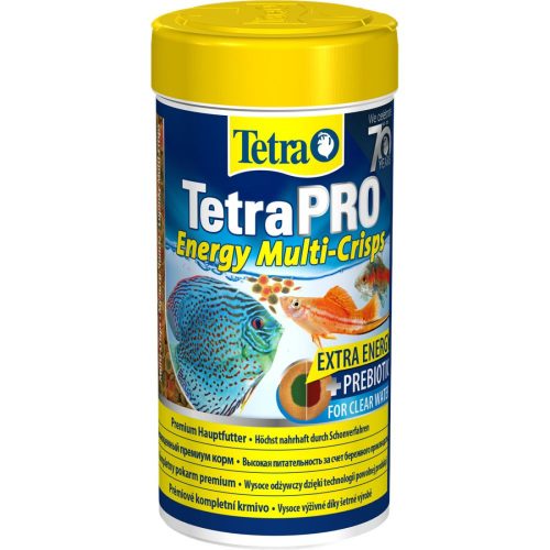 TetraPRO Energy Multi-Crisps | Prémium kíméletes eljárással készült táp extra energiával – 100 ml