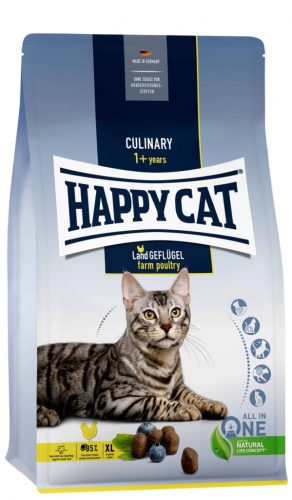 Happy Cat Culinary Land-geflügel | Baromfi ízű száraz macskatáp - 10 Kg