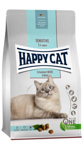 Happy Cat Sensitive Schonkost Niere | Vesediéta, száraz macskatáp - 4 Kg