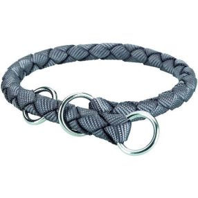   Trixie | Cavo fonott nyakörv, grafit szürke - (S) 25-31/Ø12 mm