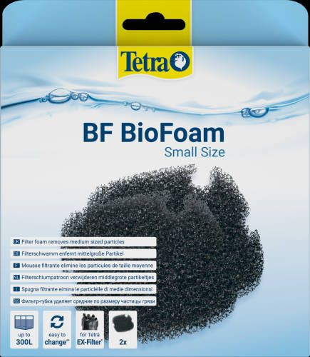 Tetra BF BioFoam Small | Tetra EX külső szűrőkhöz -  2 db