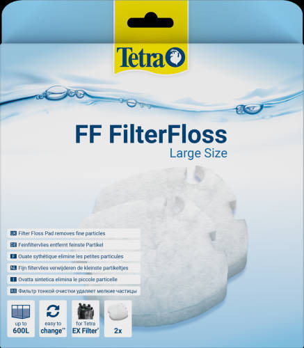 Tetra FF FilterFloss Large | Finomszűrő (gyapjú) Tetra EX külső szűrőkhöz - 2 db