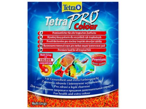 Tetra | Pro | Colour Multi Crisps | Díszhalak számára - 12 g