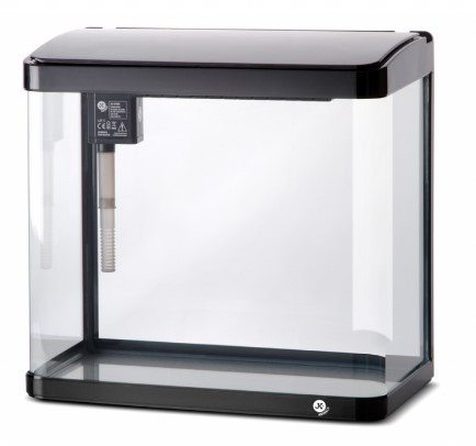 JK-A380 | Akvárium,  Fekete 30L - 38x25x37 cm 