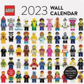   Gyűjtőknek | 2023 WALL CAL: LEGO - EN (angol nyelvű) naptár